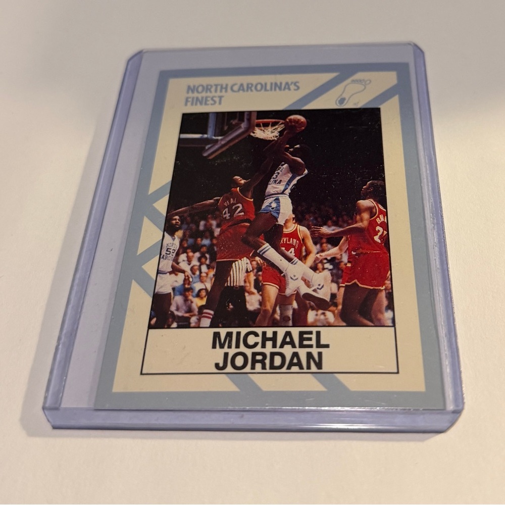 Michael Jordan 1990 North Carolina’s Finest # NC-1 Vintage Collectible